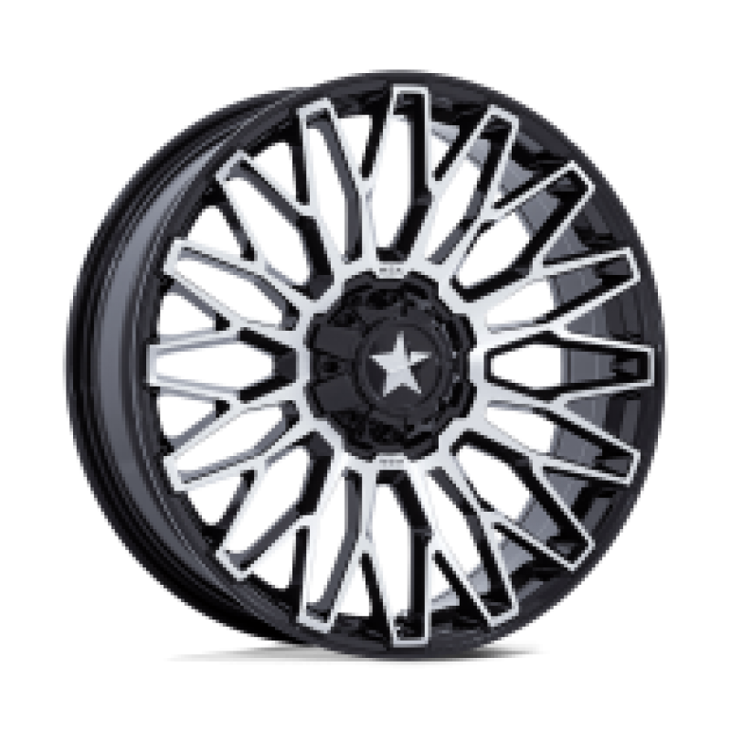 MSA Offroad Wheels M50 CLUBBER UTV GLOSS BLACK MACHINED