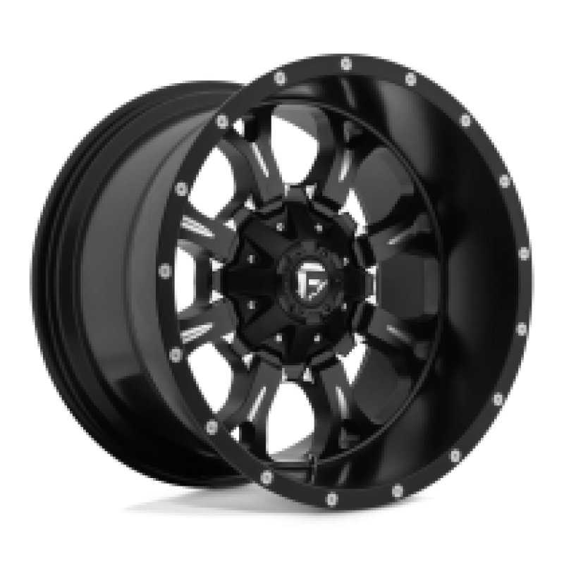 FUEL D517 KRANK MATTE BLACK MILLED