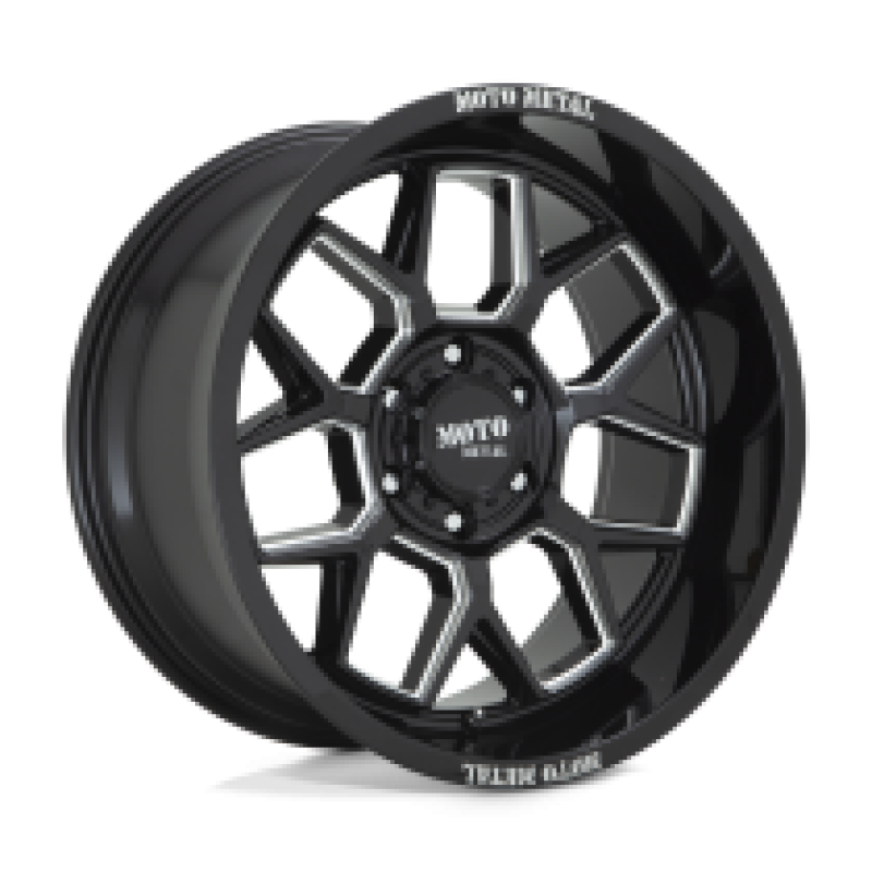 Moto Metal MO803 BANSHEE GLOSS BLACK MILLED