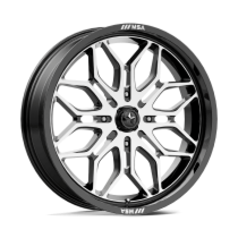 MSA Offroad Wheels M47 SNIPER UTV GLOSS BLACK MACHINED