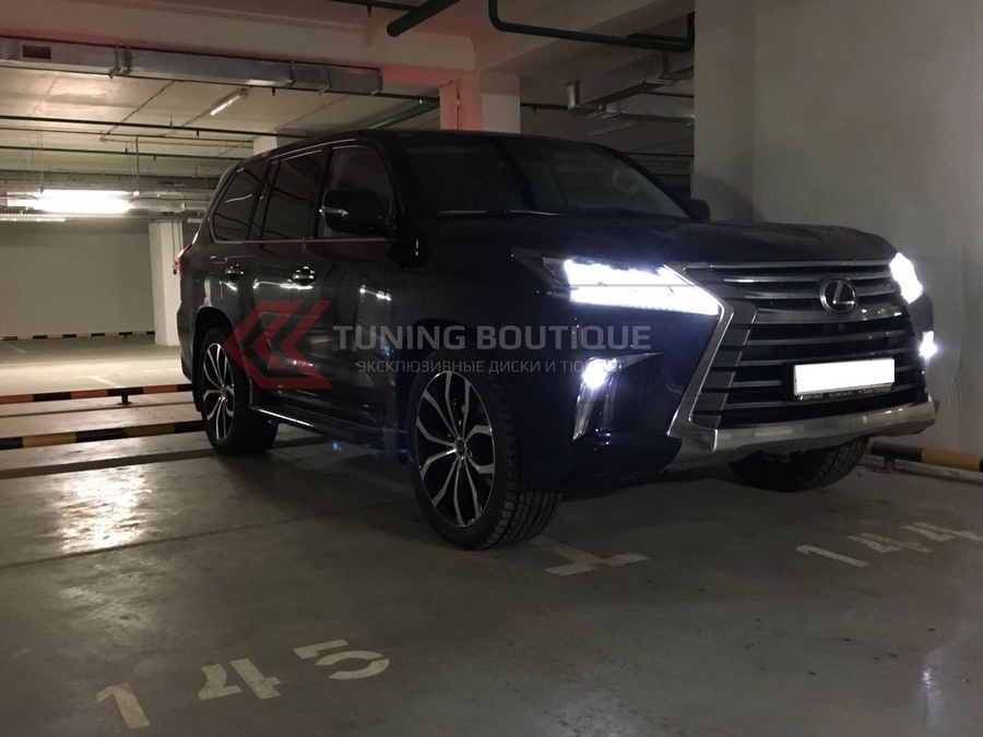 Lexus LX на 22" дисках Lexani Lust  фото 2