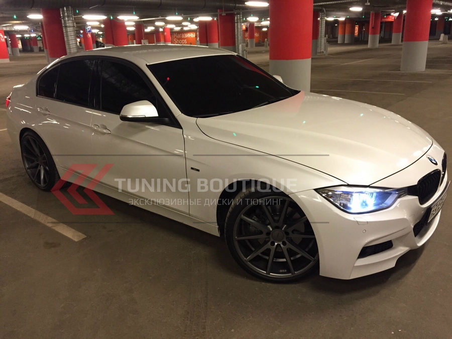 BMW 3 Series на 19" дисках Vossen VFS1 Matte Graphite фото 2
