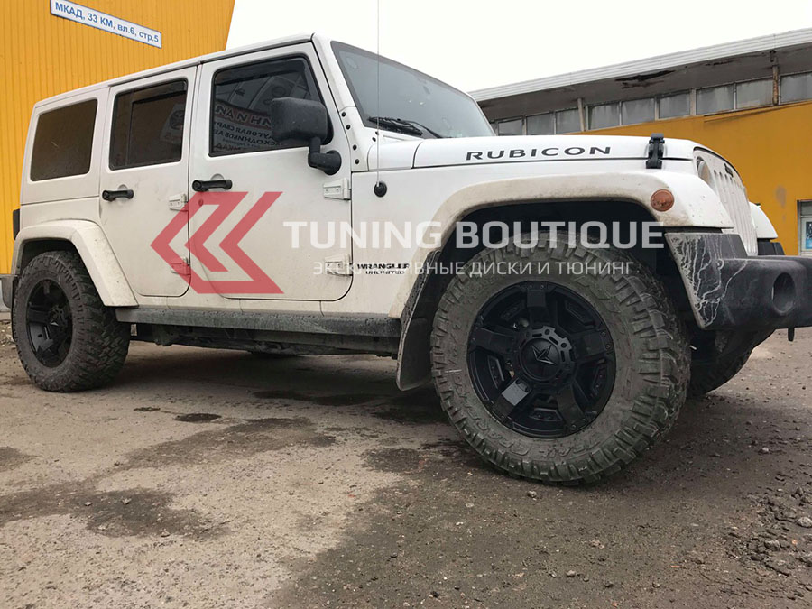 Jeep Wrangler на 18" дисках XD Series XD811 Rockstar II фото 2