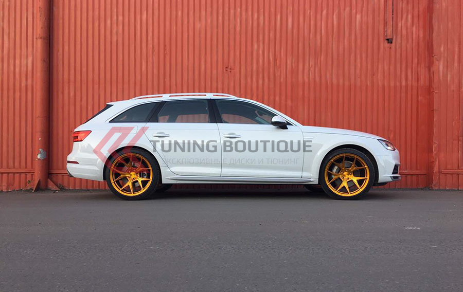 Audi A4 Allroad на 20" дисках Rohana RFX5 Brushed Bronze фото 3