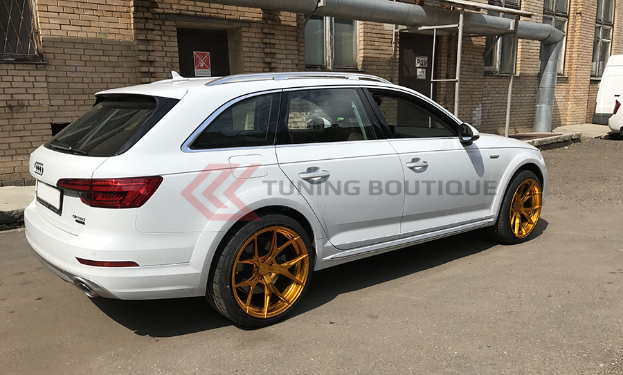 Audi A4 Allroad на 20" дисках Rohana RFX5 Brushed Bronze фото 2