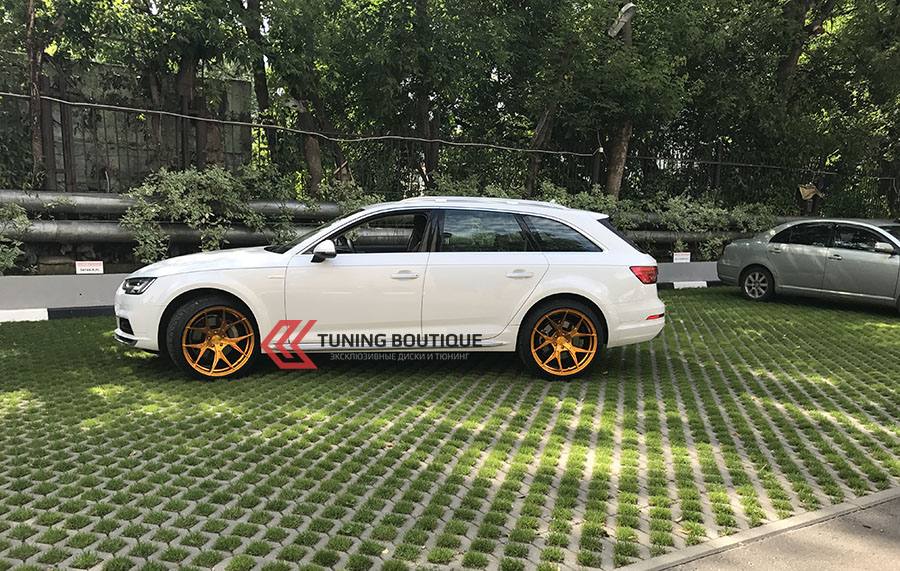 Audi A4 Allroad на 20" дисках Rohana RFX5 Brushed Bronze фото 1