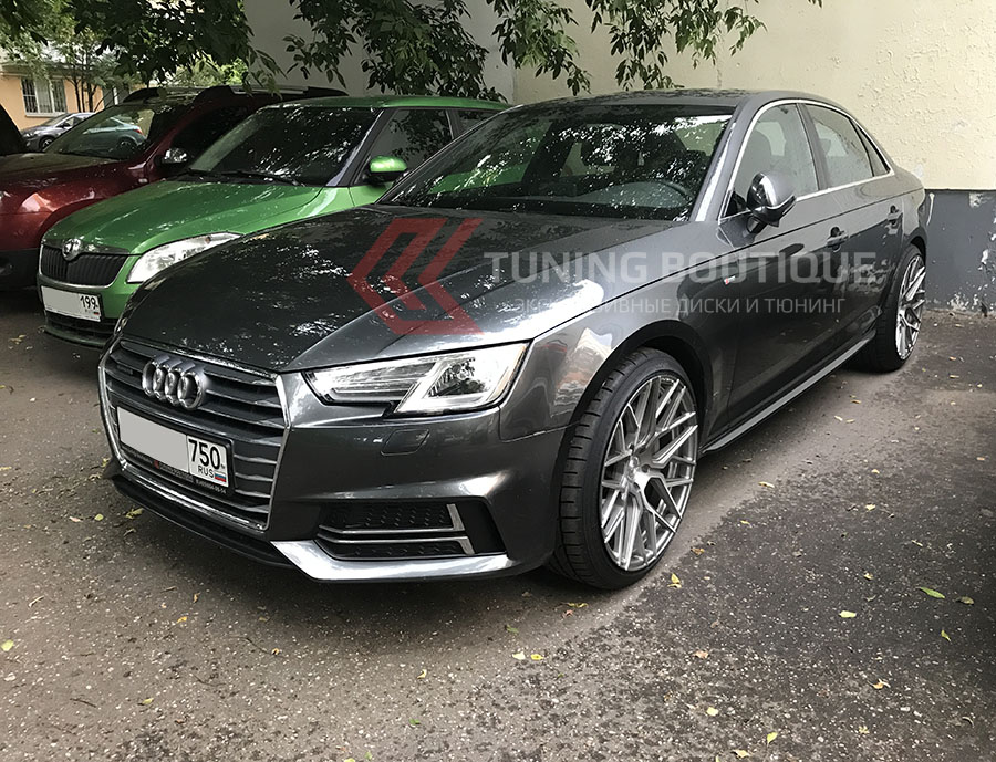 Audi A4 на 20" дисках Rohana RFX10 Brushed Titanium фото 1