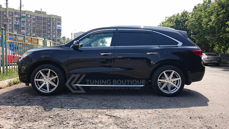 Acura MDX на 20" дисках Rohana RC7 Silver Polished  фото 2