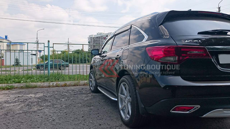 Acura MDX на 20" дисках Rohana RC7 Silver Polished  фото 1