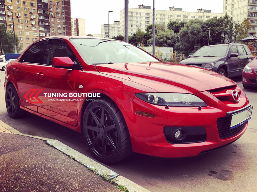 Mazda 6 на 19" дисках Rohana RC7 Matte Graphite фото 1