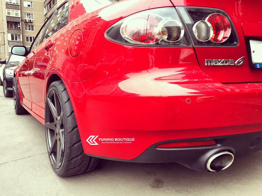 Mazda 6 на 19" дисках Rohana RC7 Matte Graphite фото 3