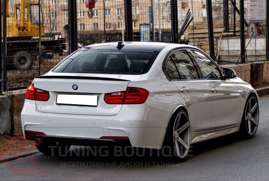 BMW 3 Series на 20" дисках Vossen CV3 Silver фото 1