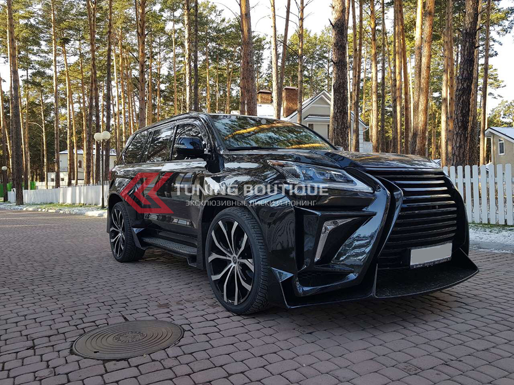 Lexus LX570 на 24" дисках Lexani Lust фото 1