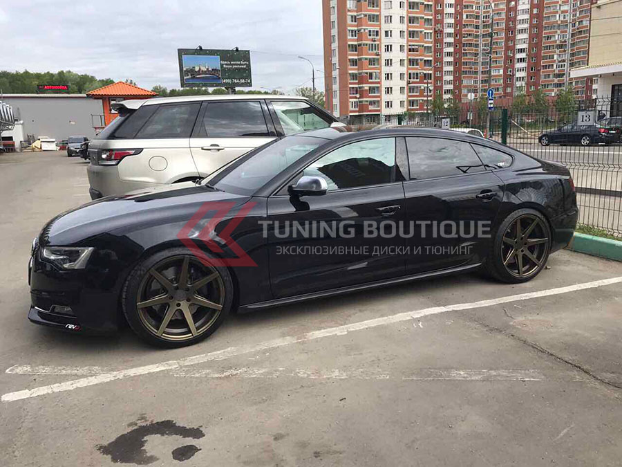 Audi S5 на 19" дисках Rohana RC7 Matte Graphite фото 1