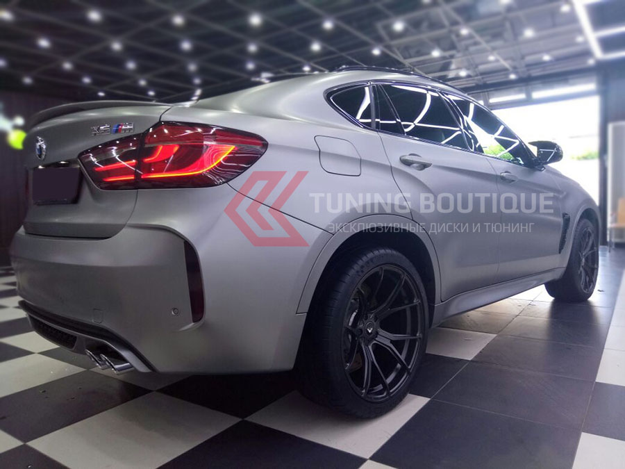BMW X6M на 21" дисках Vorsteiner V-FF103 Carbon Graphite фото 2