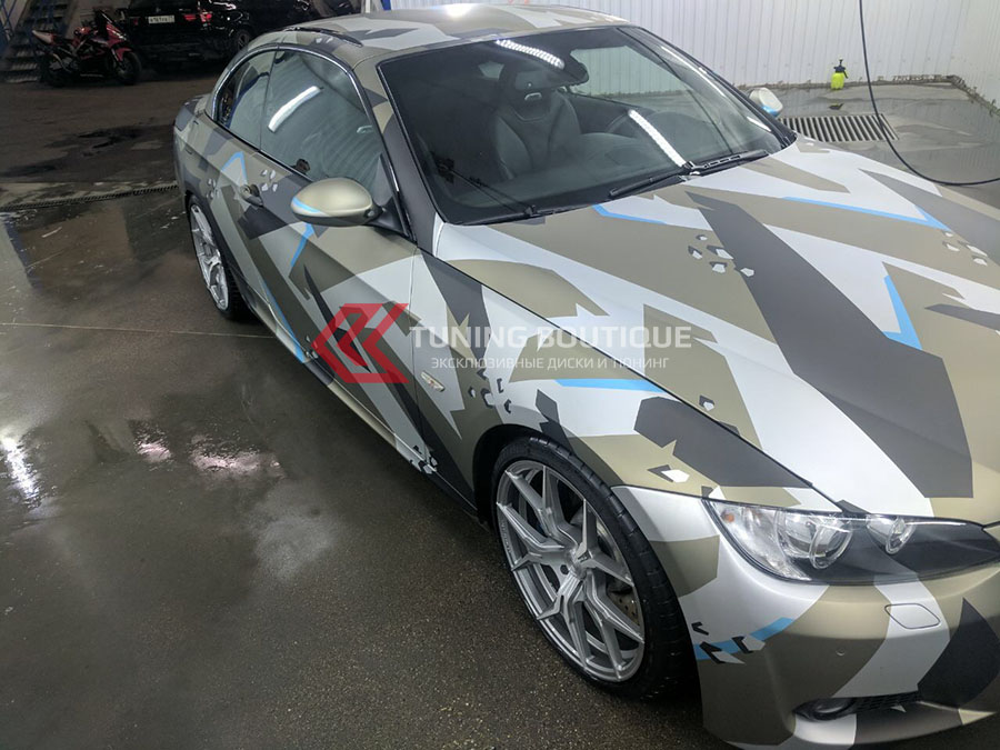 BMW 3 Series на 19" дисках Rohana RFX5 Brushed Titanium фото 2
