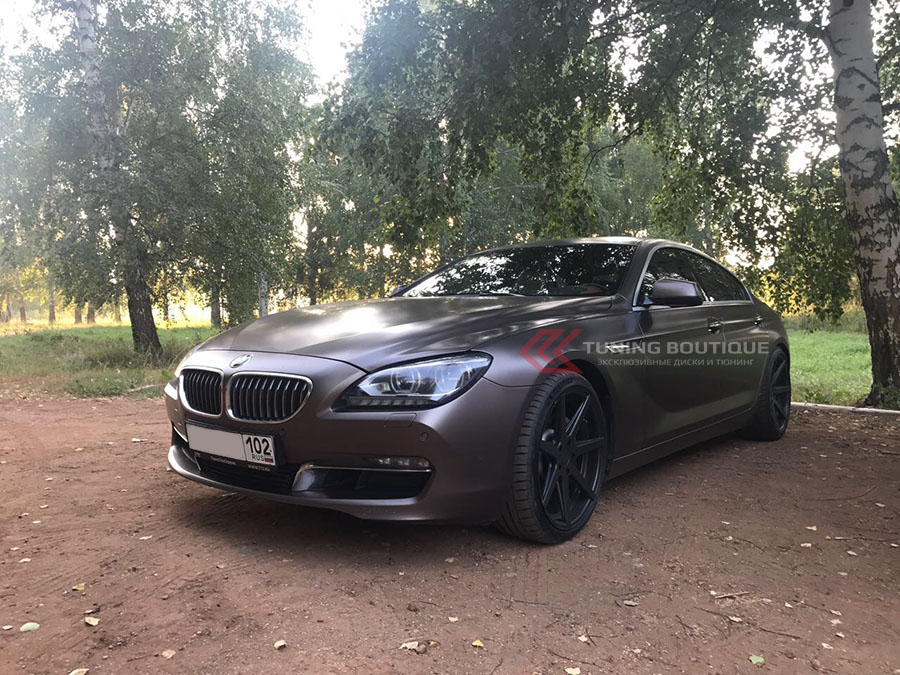 BMW 6 Series на 20" дисках Rohana RC7 Matte Graphite  фото 2