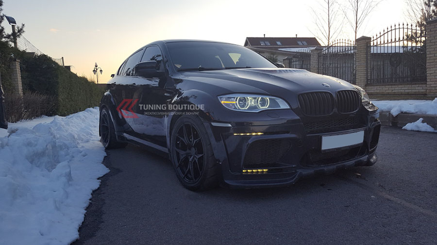 BMW X6M на 20" дисках Rohana RFX5 Matte Black фото 4