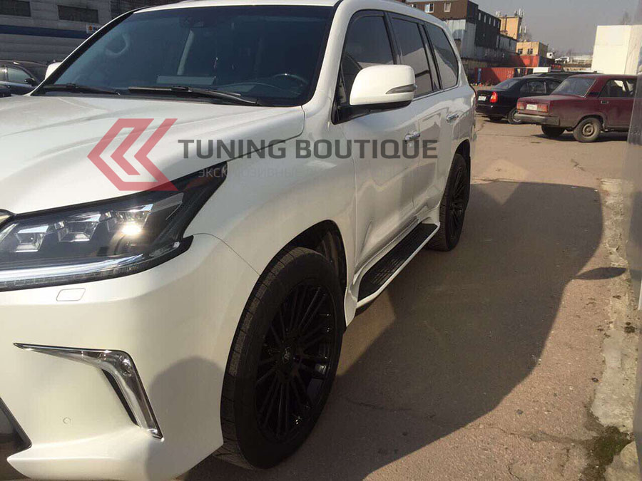 Lexus LX на 22" дисках Black Rhino Kruger Gloss Black фото 2