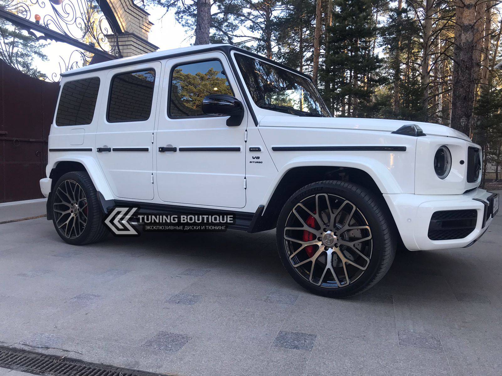 Mercedes G-Class W464 на 22" кованых дисках нашего производства	 фото 1
