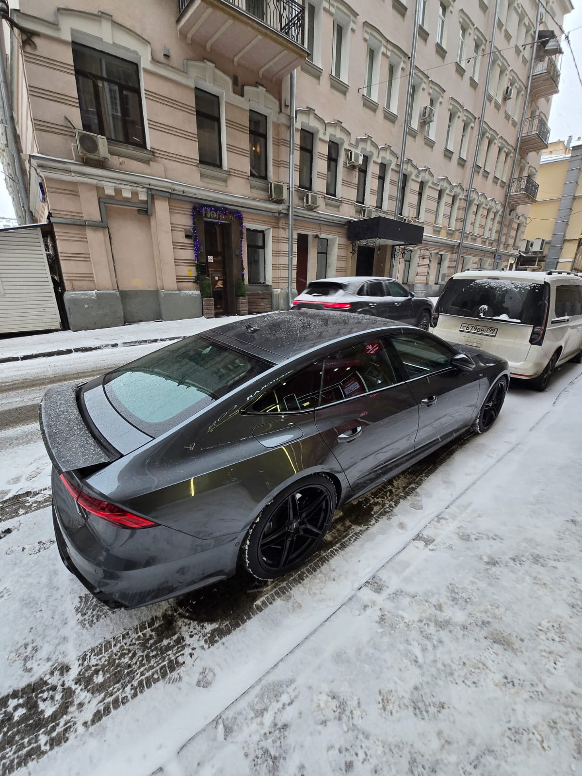 Audi A7 на 21" дисках Savini SV-F3 фото 3