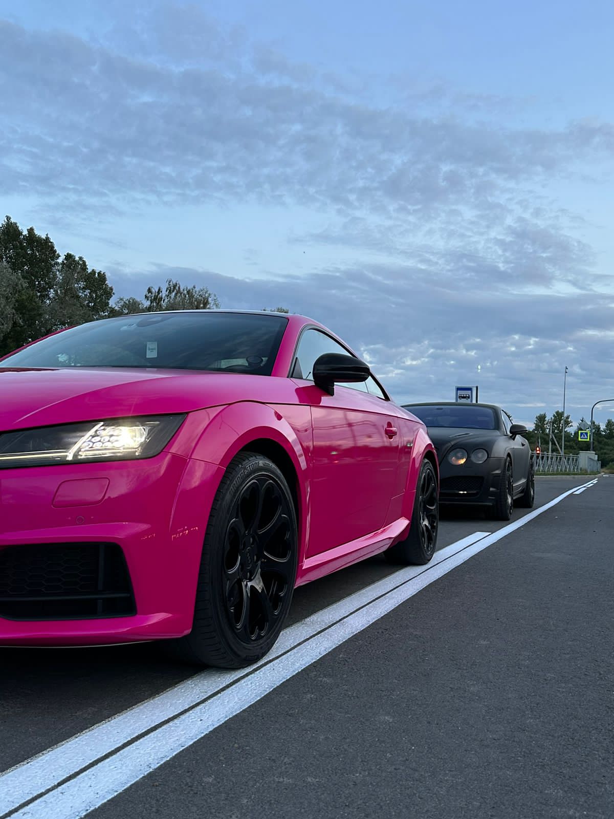 Audi TT на 19" кованых дисках нашего производства фото 1