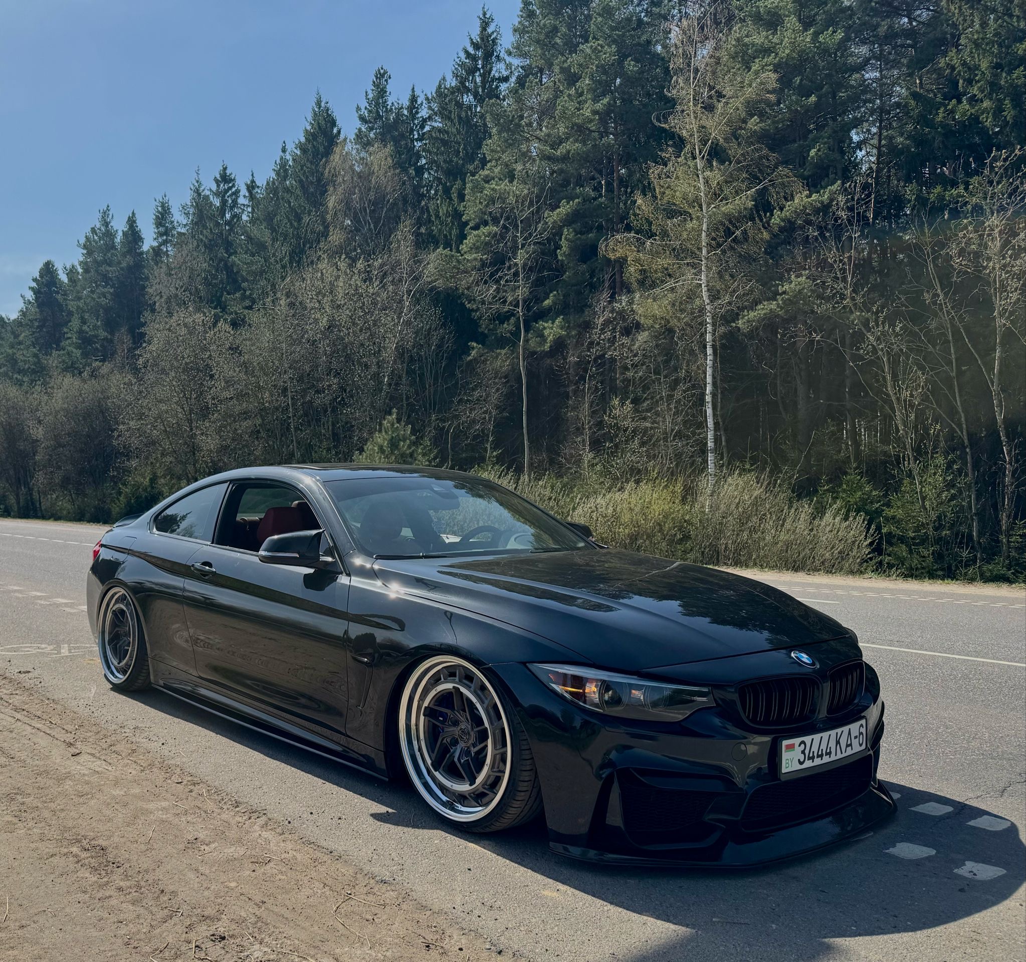 BMW 4 Series F32 на 20" составных кованых дисках Advanced Forged фото 1