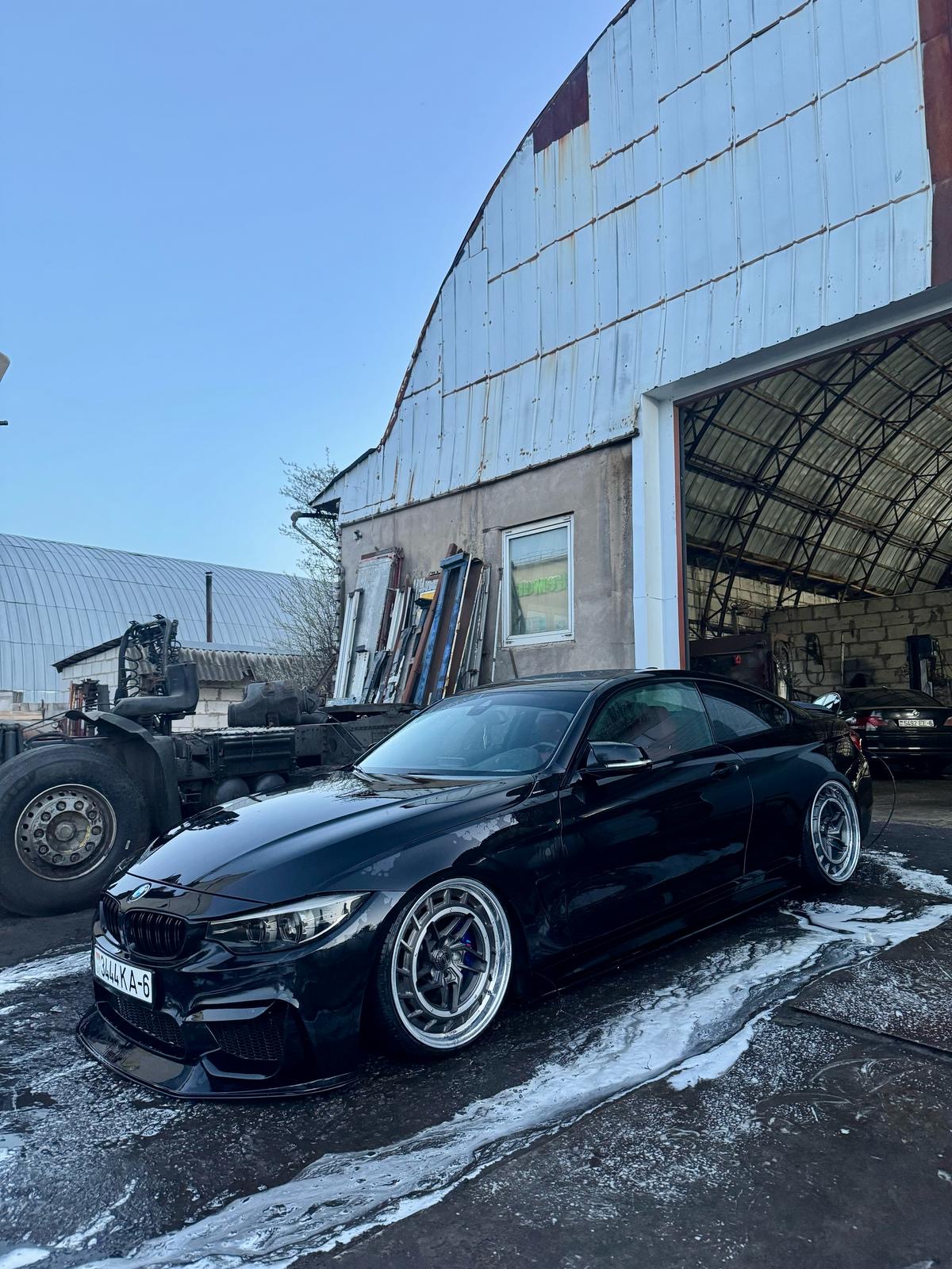 BMW 4 Series F32 на 20" составных кованых дисках Advanced Forged фото 2