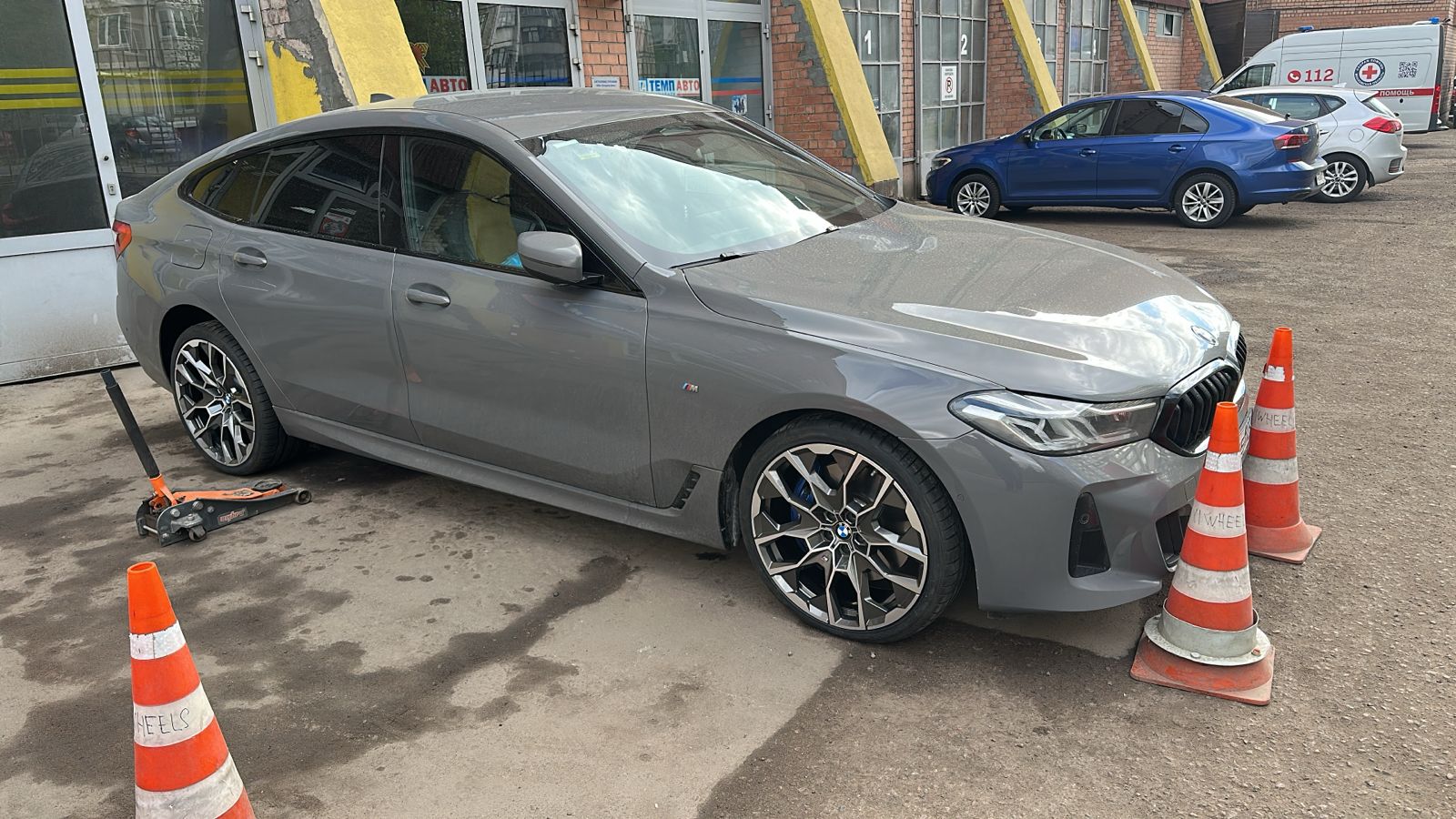 BMW 6GT G32 на 21" кованых дисках нашего производства.  фото 3