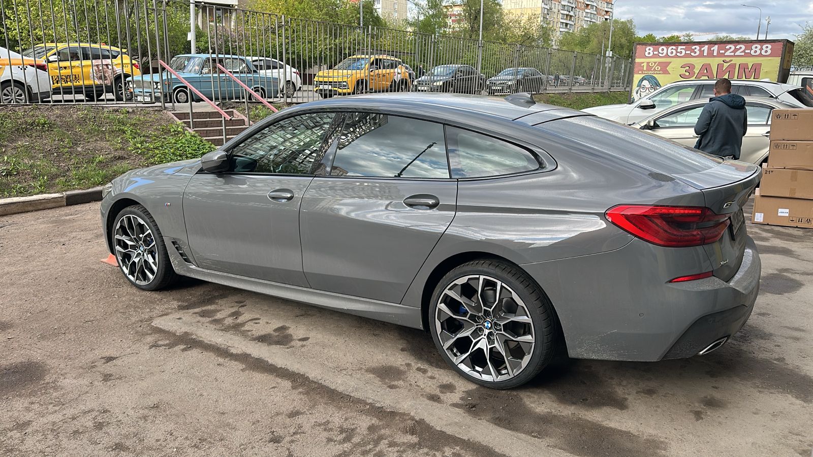 BMW 6GT G32 на 21" кованых дисках нашего производства.  фото 1