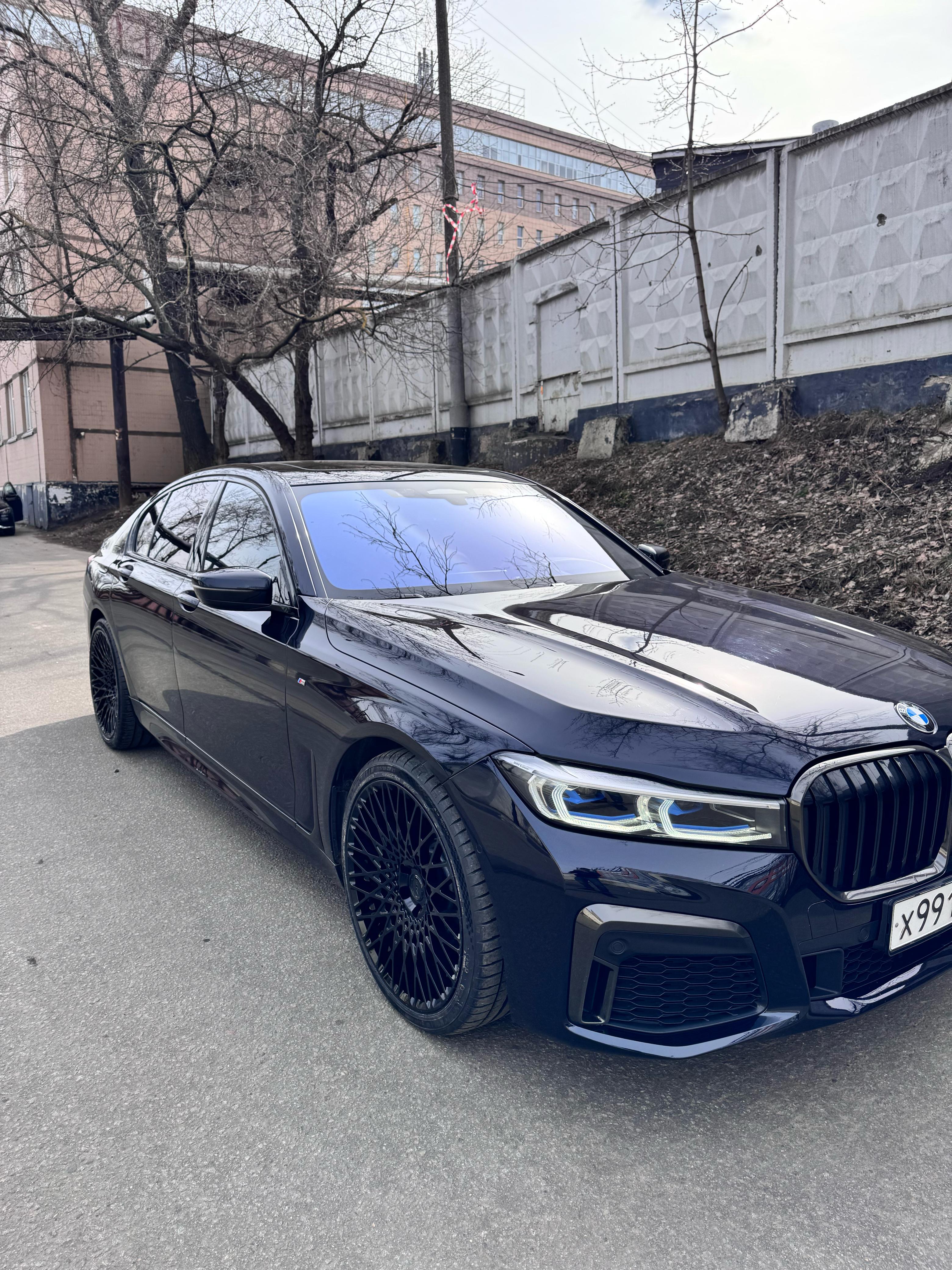 BMW 7 Series G11 на 21" кованых дисках Advanced Forged MS020	 фото 2
