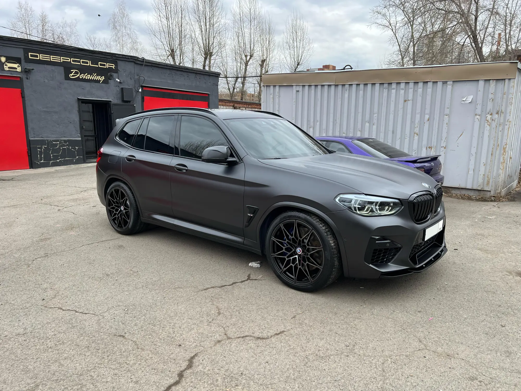 BMW X3M F97 на 21" кованых дисках нашего производства фото 4
