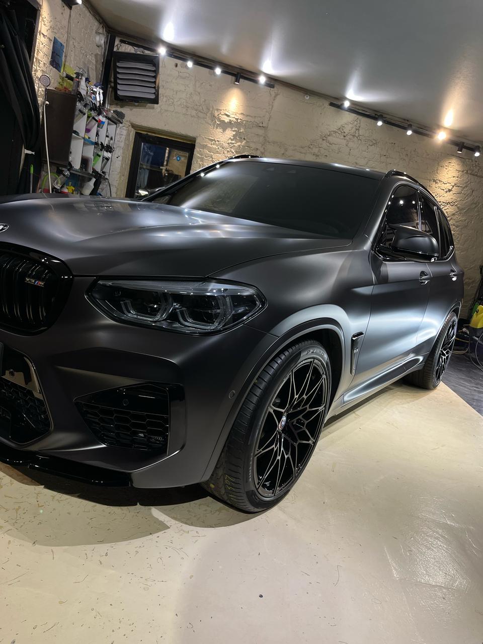 BMW X3M F97 на 21" кованых дисках нашего производства фото 1
