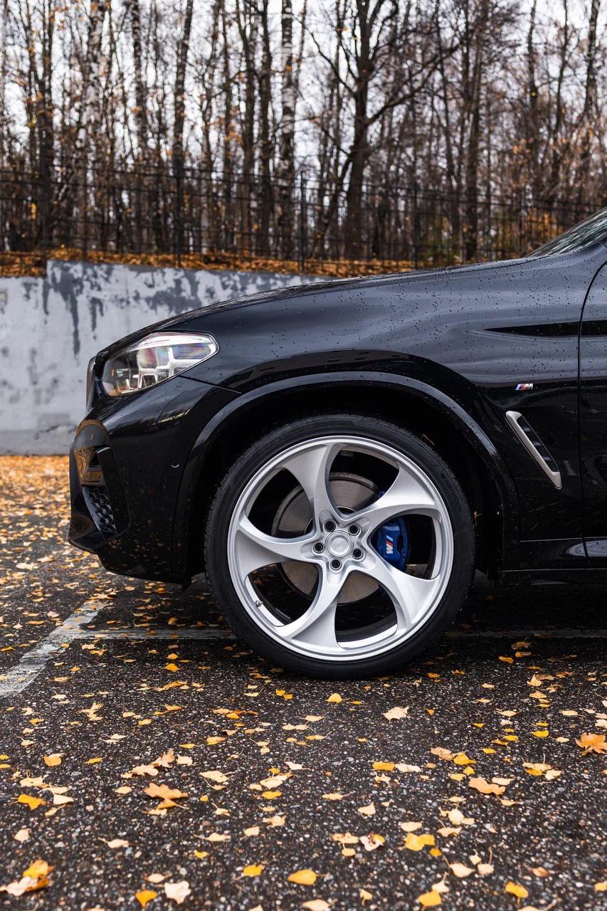 BMW X4 M40d G02 на 22" кованых дисках Advanced Forged фото 1