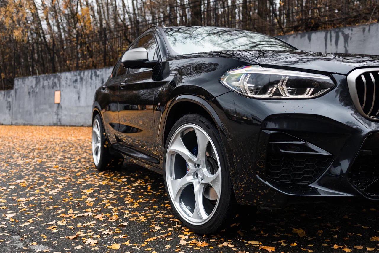 BMW X4 M40d G02 на 22" кованых дисках Advanced Forged фото 4