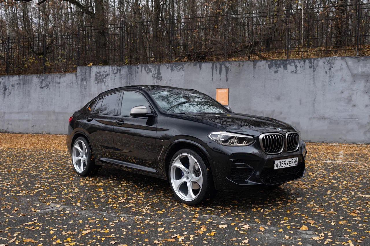 BMW X4 M40d G02 на 22" кованых дисках Advanced Forged фото 2