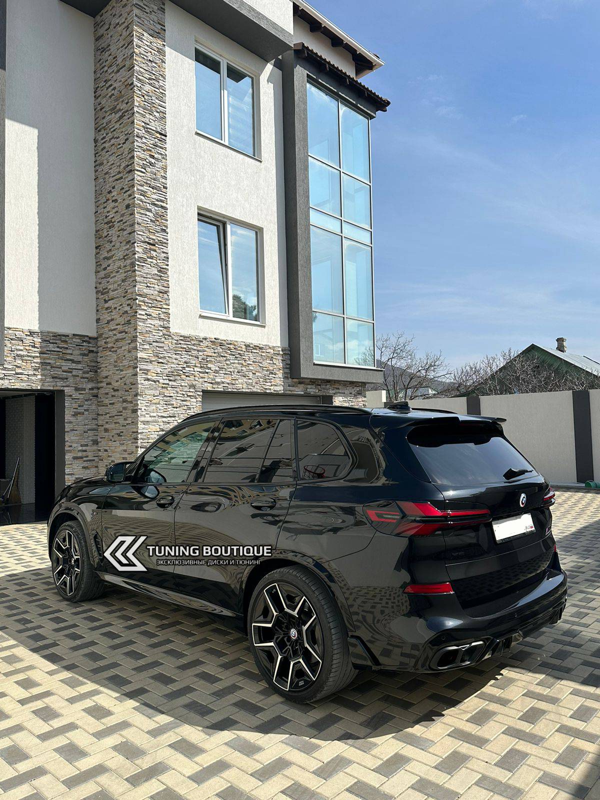 BMW X5 G05 M50d на кованых дисках нашего производства фото 6
