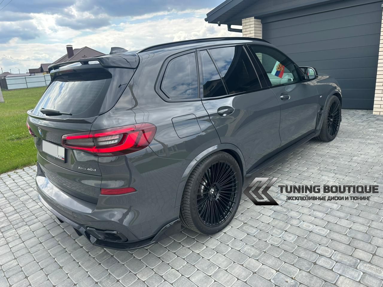 BMW X5 G05 на 22" кованых дисках нашего производства фото 2