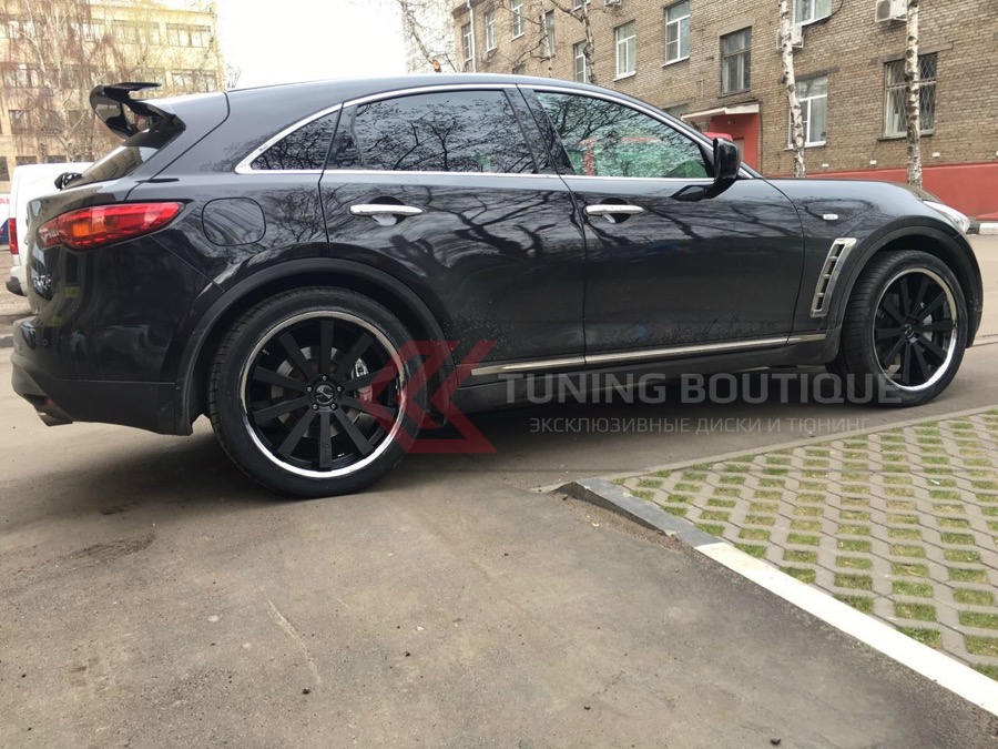 Infiniti QX70 на 22" дисках Gianelle Santo 2SS фото 2