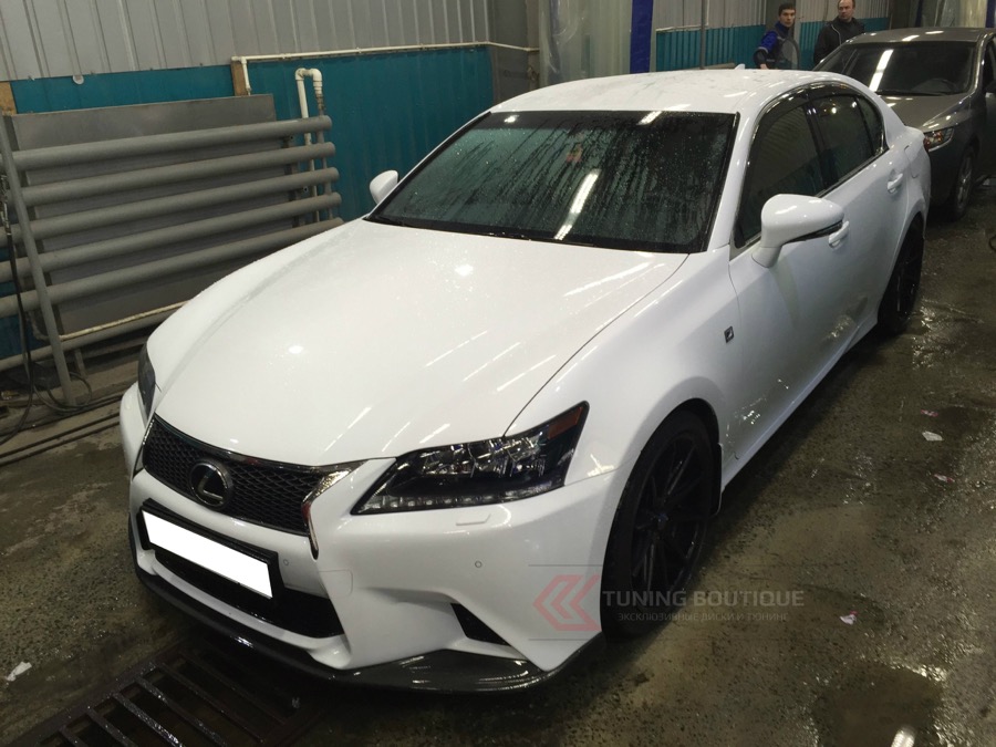 Lexus GS на 19" дисках Rohana RC10 Matte Black  фото 2