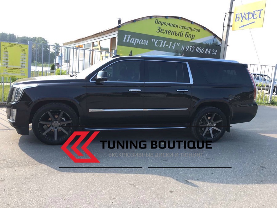 Cadillac Escalade на 24" дисках DUB Future  фото 2