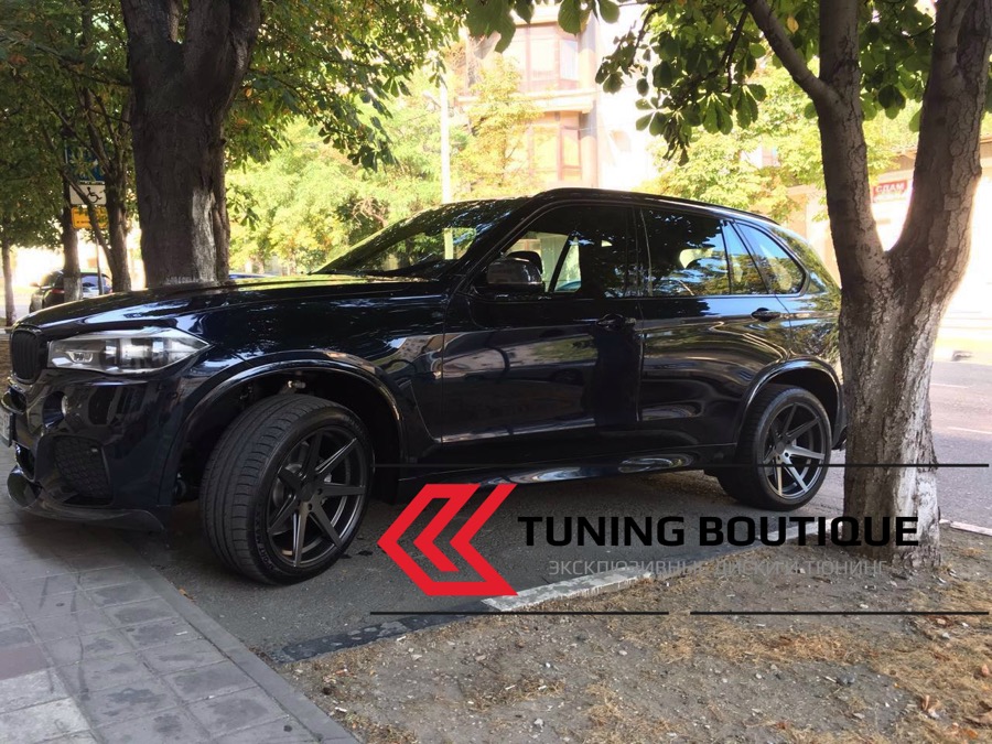 BMW X5 на 20" дисках Rohana RC7 Matte Graphite фото 1