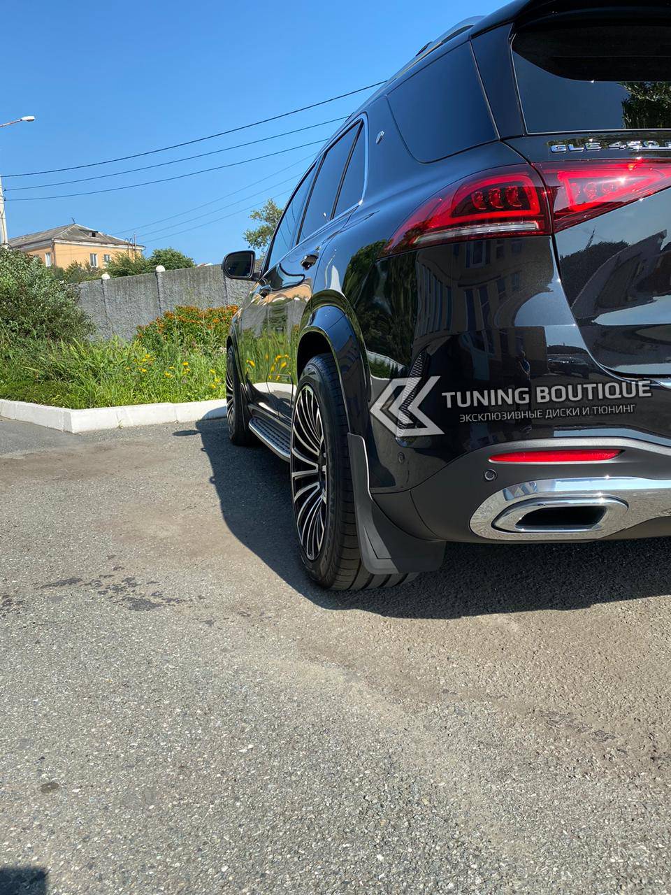 Mercedes GLE Class W167 на 22" кованых дисках BC Forged фото 3
