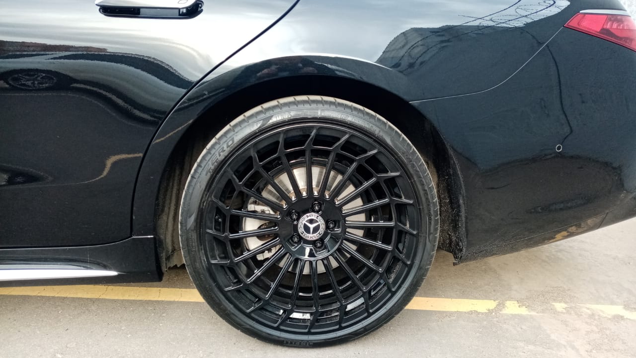 Mercedes S Class W223 на 21" кованых дисках нашего производства фото 3