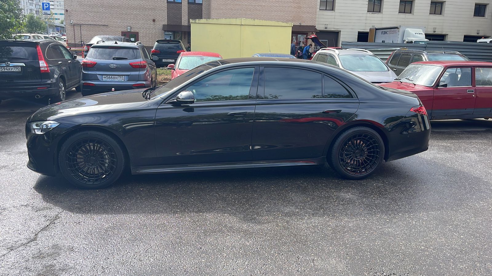 Mercedes S Class W223 на 20" кованых дисках нашего производства	 фото 2