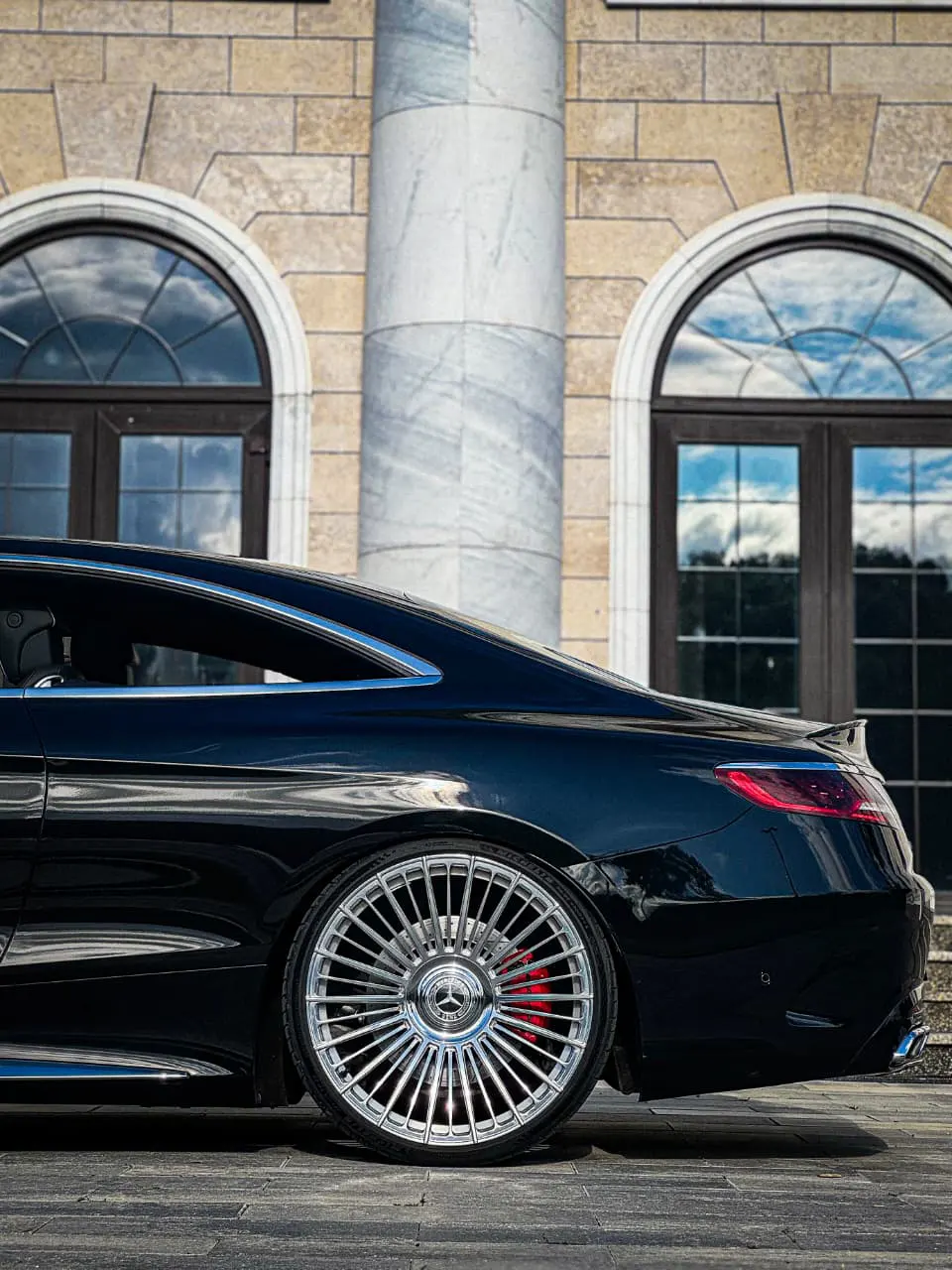 Mercedes S Class Coupe C217 на 22" кованых дисках Advanced Forged MS051 фото 3