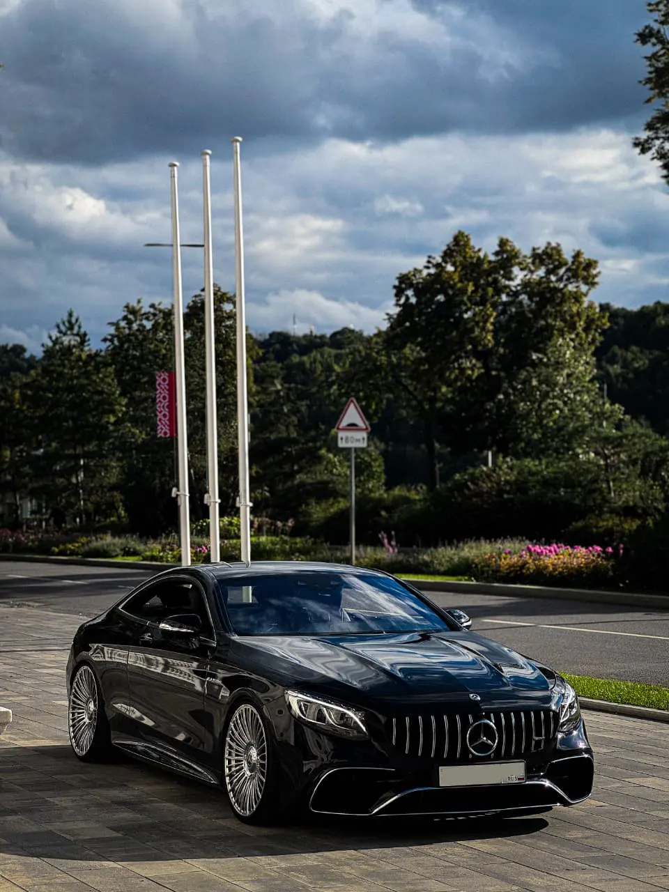 Mercedes S Class Coupe C217 на 22" кованых дисках Advanced Forged MS051 фото 4